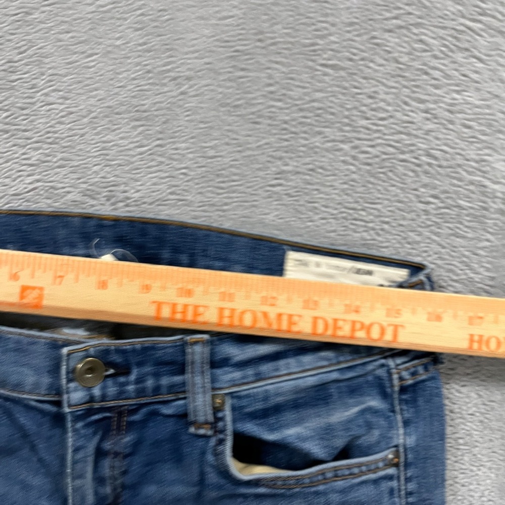 Rag & Bone Skinny Raw Hem Jeans in Amelie 29 Low Rise Western Blue Denim Y2K - Picture 11 of 12